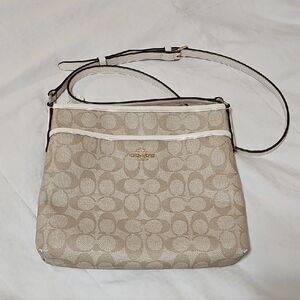 Coach Crossbody Bag with Signature Monogram